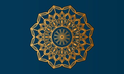 Stylish Mandala Pattern Design Illustration