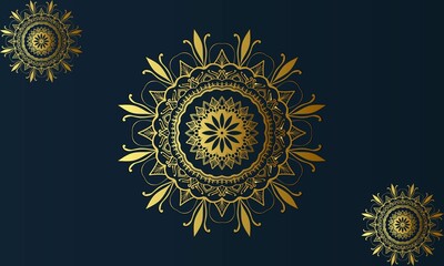 Stylish Mandala Pattern Design Illustration