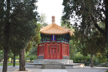 Traditional Chinese Building/Temple in Beijing, China