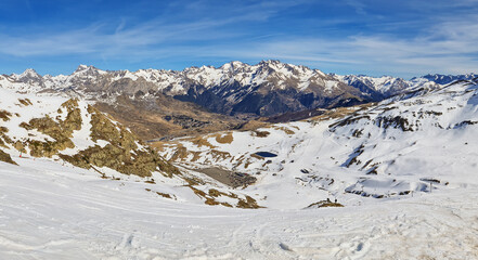 Formigal ski resort in the province of Huesca