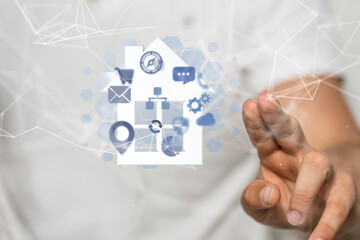 iot home Telecommunication network and wireless mobile internet