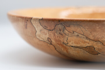 Wooden Bowl Spalted Wood Wood Turned Handmade