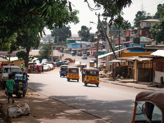 street of Monrovia, Liberia