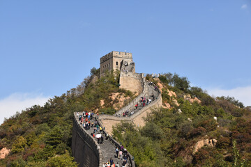 The Great Wall of China at Badaling near Beijing