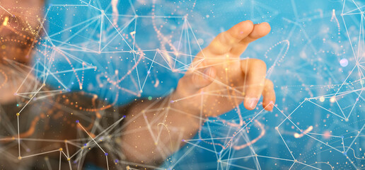  people network structure HR - Human resources management and recruitment