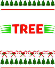 Obraz premium Christmas T-shirt Design