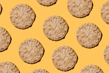 healthy diet bread and grahams pattern