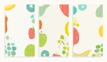 fruit colorful vector phone pattern