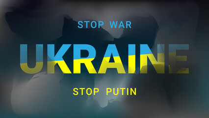 The call to stop the war in Ukraine, to stop Putin in abstract smoke.