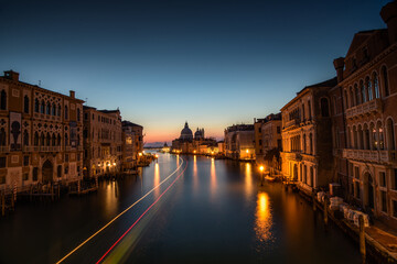 View from Ponte dell'Accademia before Sunrise 