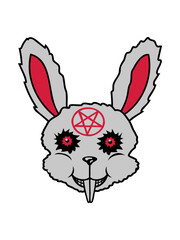 Hase Satan Pentagramm 