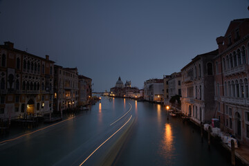 View from Ponte dell'Accademia before Sunset, Venice, Italy