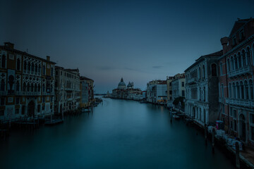 View from Ponte dell'Accademia before Sunset 