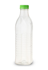 empty plastic juice bottle