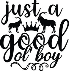 Goat Svg Design