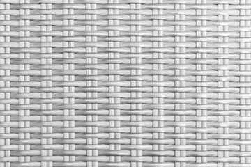 White rattan wooden table top pattern and background seamless