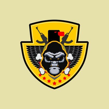 Design logo Esport gaming (4000 &times; 4000 piksel)