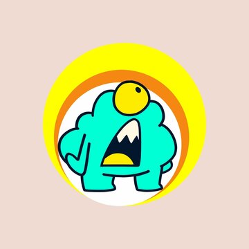 Design logo Esport gaming (4000 &times; 4000 piksel)
