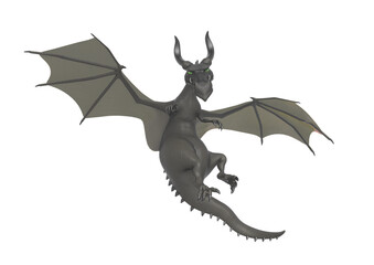 strawberry dragon is floating