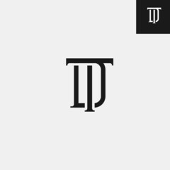 Exclusive TD ,DT,T,D Abstract Letters Logo Monogram best for your company
