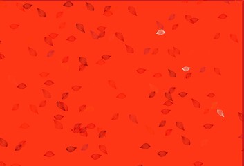 Light Red vector hand painted pattern.