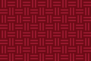 Geometric vector pattern for textiles or other uses
