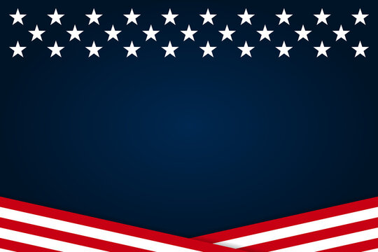 USA patriotic background. Vector EPS10.