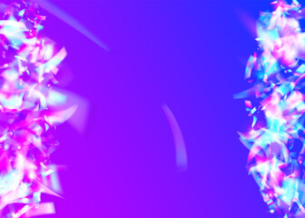 Obraz na płótnie Canvas Neon Tinsel. Metal Multicolor Gradient. Cristal Sparkles. Holida