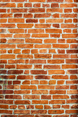 Exterior brick wall texture background.