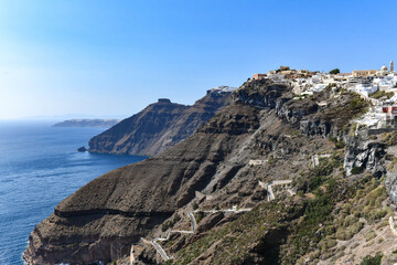 Fototapeta na wymiar Fira - Santorini, Greece