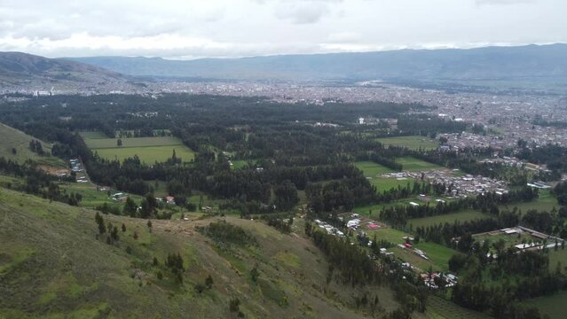 Panor&aacute;micas del Valle del Mantaro, Jun&iacute;n, Per&uacute;. Concepto de Turismo