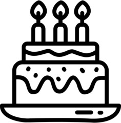birthday cake icon