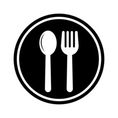 spoon and fork icon