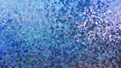 Abstract blue geometric polygonal background. design, art
