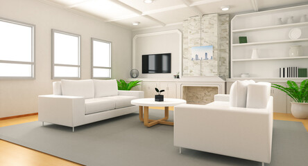 Living room interior