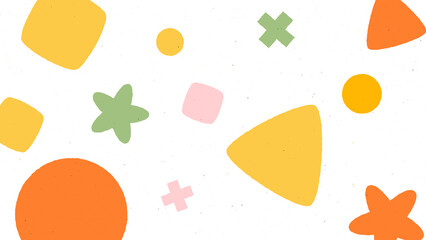 Cartoon Comic Drawing Pencil Stroke line Simple Shapes Paper Scratch Background