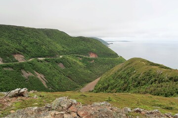 view from the mountain