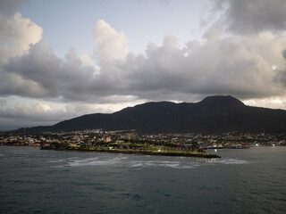 view of the city from the sea