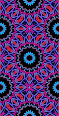 Fractodome Colorful Seamless Fractal Patterns