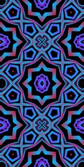 Fractodome Colorful Seamless Fractal Patterns