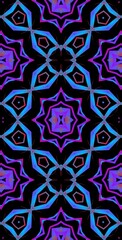 Fractodome Colorful Seamless Fractal Patterns