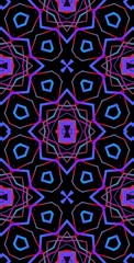 Fractodome Colorful Seamless Fractal Patterns