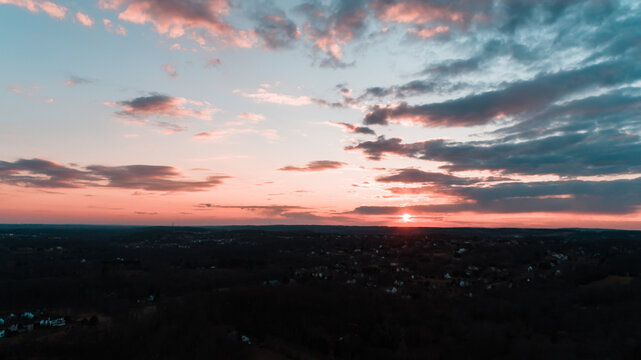 Sunset sky