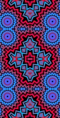 Fractodome Colorful Seamless Fractal Patterns