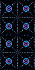 Fractodome Colorful Seamless Fractal Patterns
