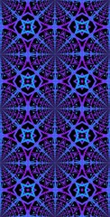 Fractodome Colorful Seamless Fractal Patterns