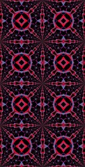 Fractodome Colorful Seamless Fractal Patterns