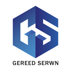 Gereed Serwn - Letter GS - G Letter S Logo
