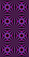 Fractodome Colorful Seamless Fractal Patterns