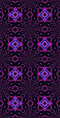 Fractodome Colorful Seamless Fractal Patterns
